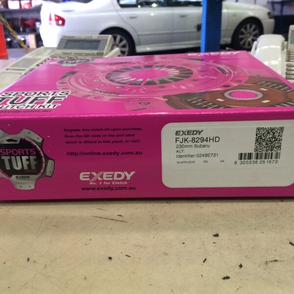 FJK-8294HD SUBARU LIBERTY GT CLUTCH