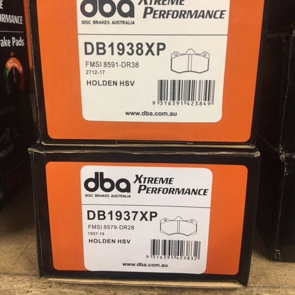 DB1937XP DB1938XP DBA HSV EXTREME DISC PADS
