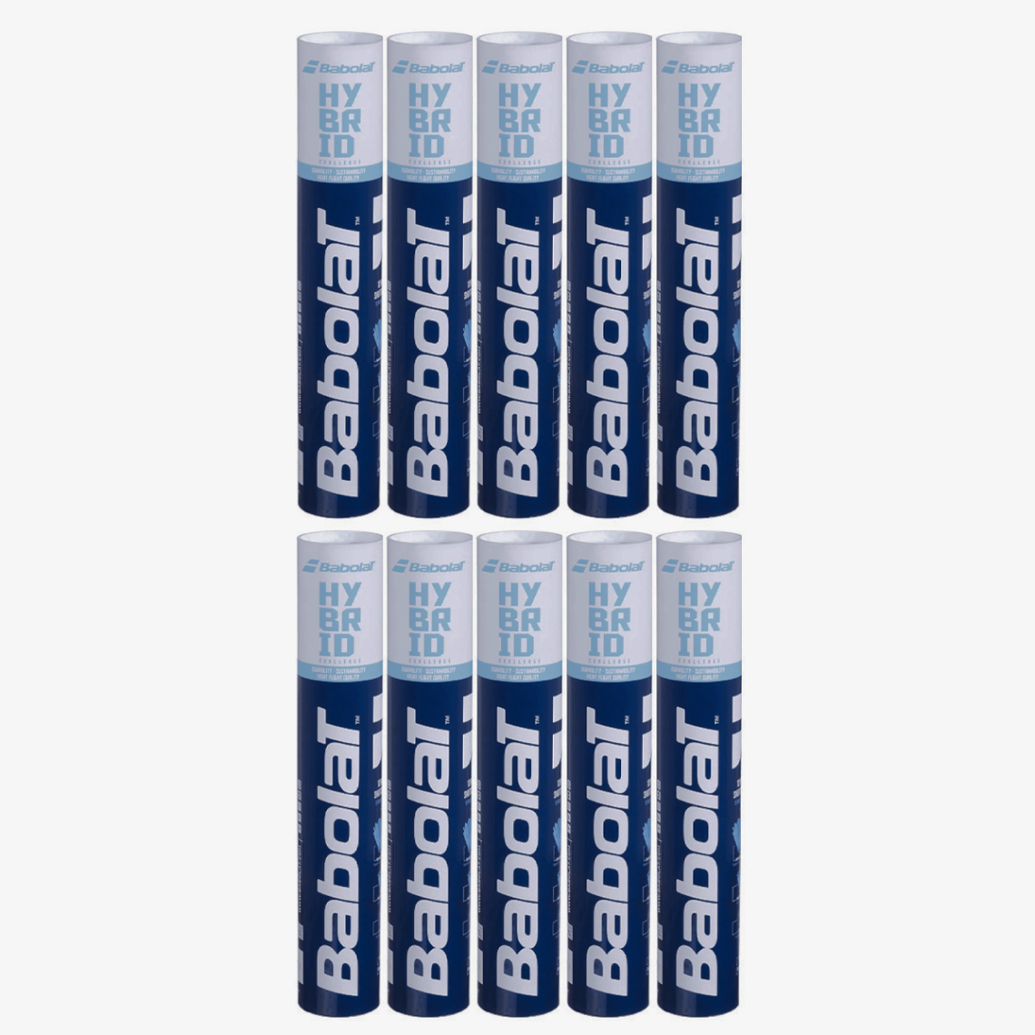 Babolat Hybrid Badminton Shuttlecock 