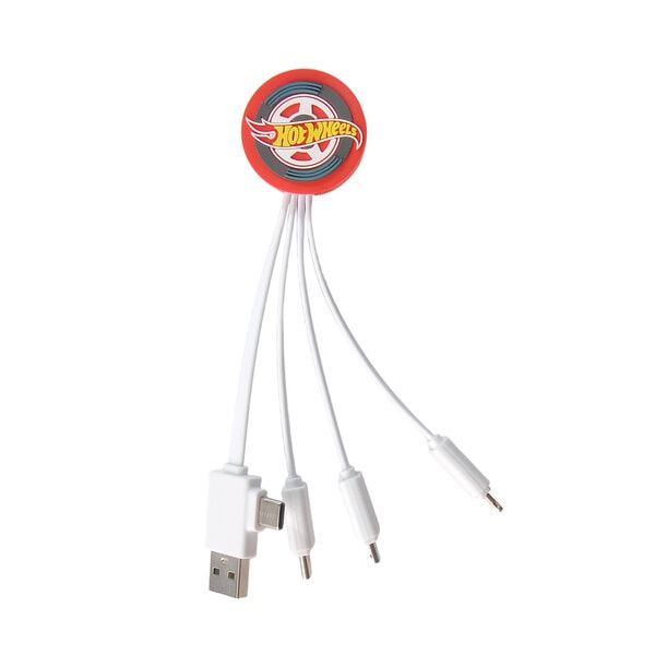 Hot Wheels 5-In1 Cable, White