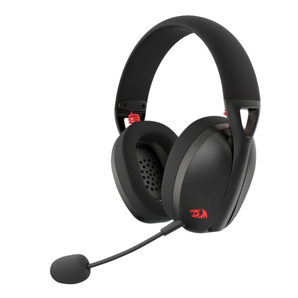 REDRAGON Over-Ear IRE BT5.2 Wireless Gaming Headset, Black