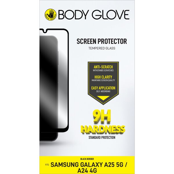 Body Glove Tempered Glass Screen Protector, Samsung Galaxy A24 4G
