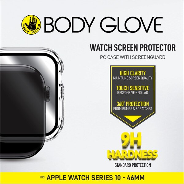 Body Glove PC Case With Screenguard, Apple Watch 10 46mm