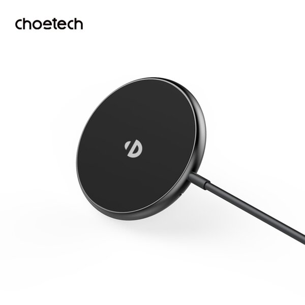 Choetech Fast Wireless Charger With Stand T697-F 15W, Black