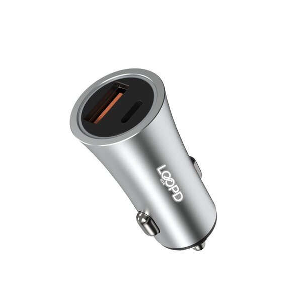 LOOPD Lite Dual Port PD Car Charger, 20W