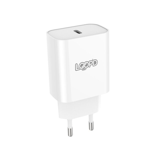 LOOPD Lite 1 Port PD Wall Charger, 20W