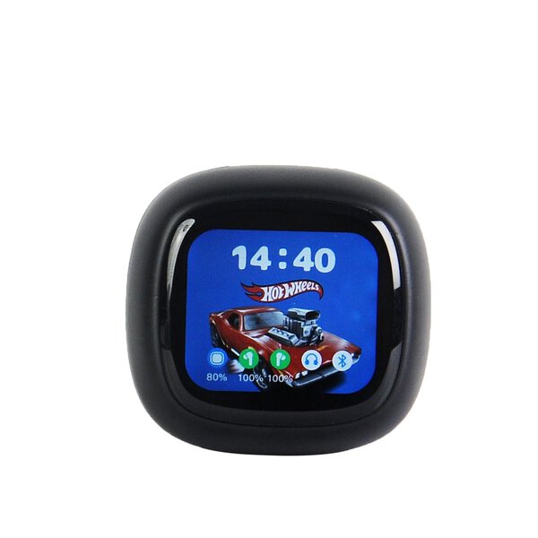 Mattel Hot Wheels ANC Wireless Earbuds, Black