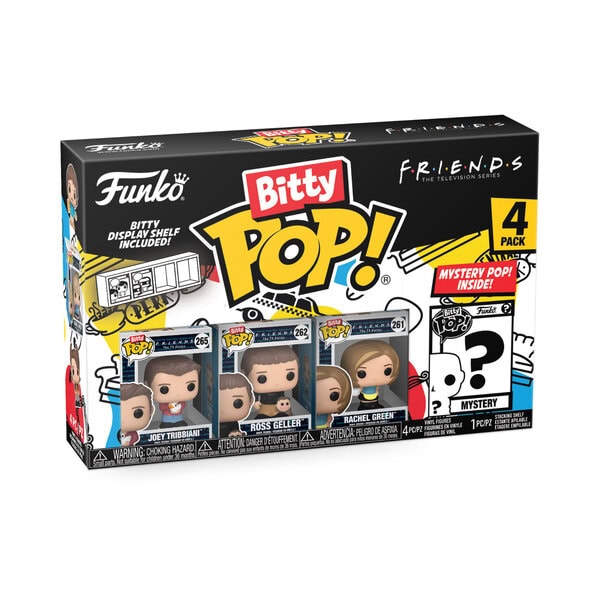 Funko Bitty Pop!: Friends, Series 2 4 Pack