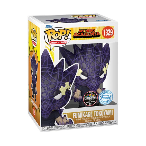 Funko Pop! Animation: My Hero Academia, Fumikage Tokoyami (Special Edition)(Comic-Con 2023 Exclusive)