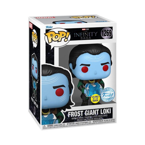 Funko Pop! Marvel Studios: The Infinity Saga, Frost Giant Loki (Glows In The Dark) (Special Edition)