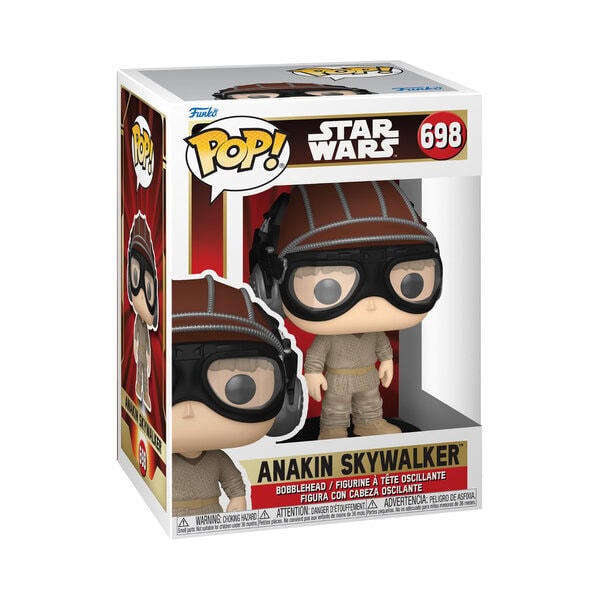Funko Pop!: Star Wars The Phantom Menace, Anakin Skywalker in Pod Racer Helmet