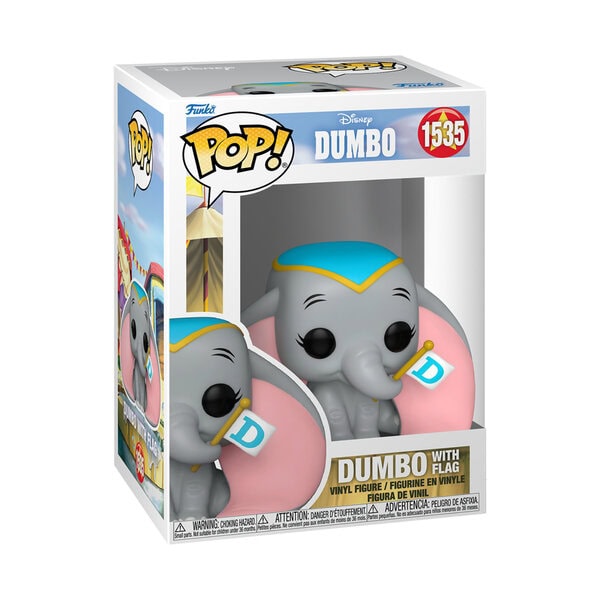 Funko Pop!: Disney Dumbo, Dumbo With Flag