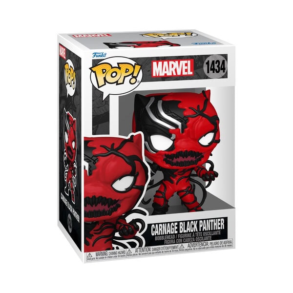 Funko Pop!: Marvel, Carnage Black Panther