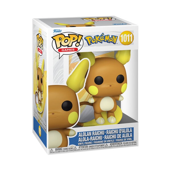 Funko Pop! Games: Pokemon, Alolan Raichu