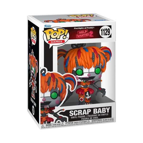 Funko Pop! Games: Five Nights At Freddys Help Wanted 2, Scrap Baby