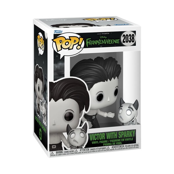 Funko Pop! & Buddy: Tim Burtons Frankenweenie, Victor with Sparky
