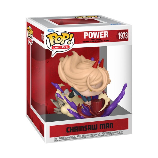 Funko Pop! Deluxe: Chainsaw Man, Power With Blood Hammer