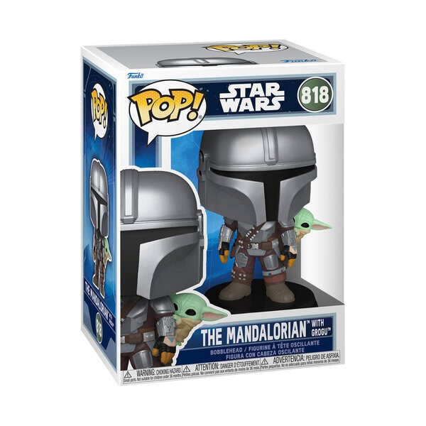 Funko Pop!: Star Wars, The Mandalorian With Grogu
