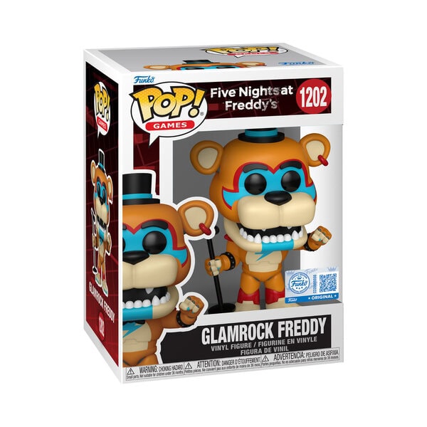Funko Pop! Games: Five Nights At Freddys Help Wanted 2, Glamrock Freddy (Special Edition)