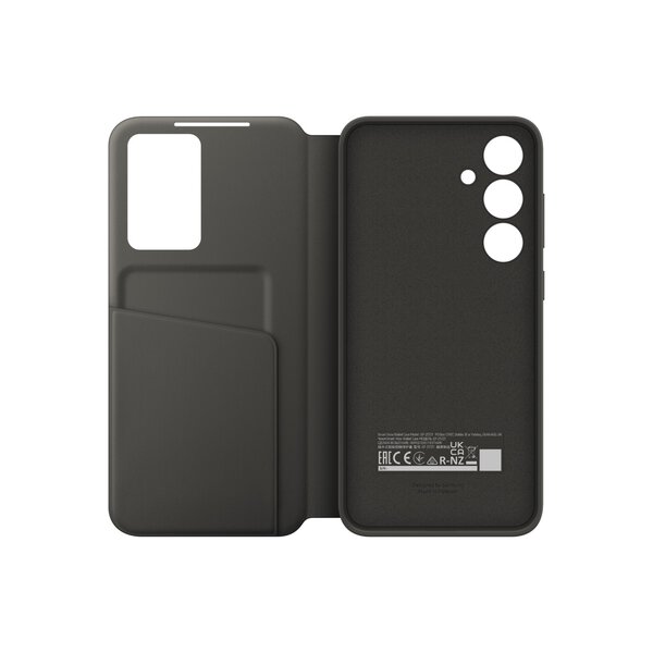 Samsung Smart View Wallet Cover, Samsung Galaxy S24 FE, Black