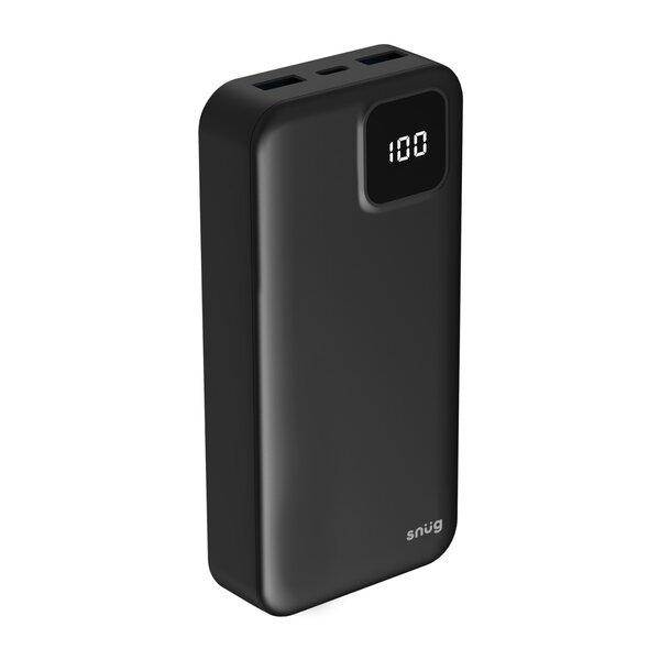 Snug Square Digital Powerbank, 20000mAh