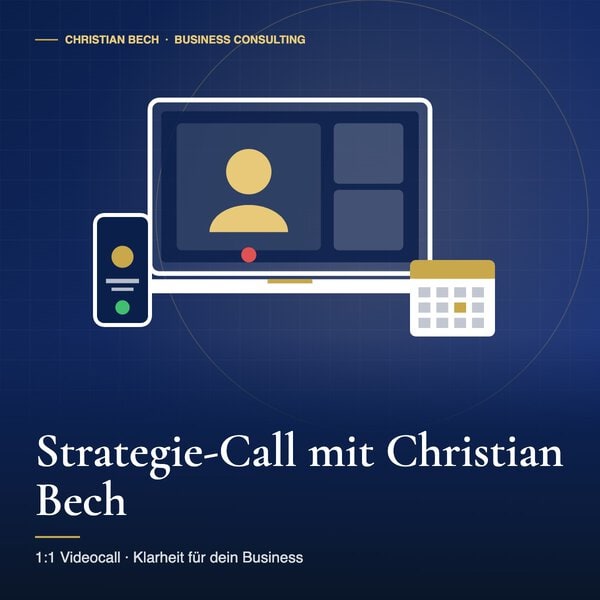 Call mit Christian Bech – Christian Bech