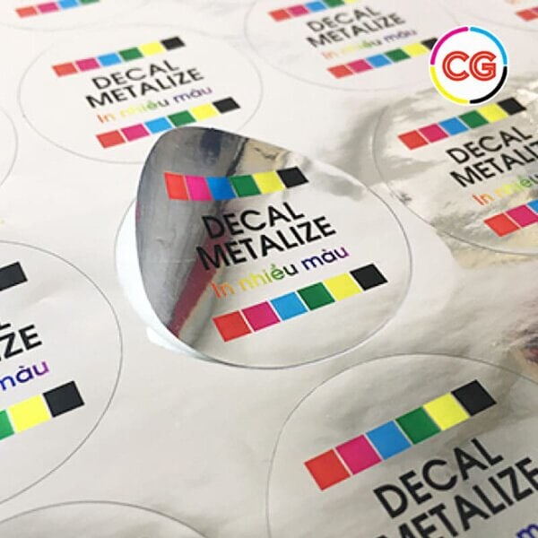 DECAL METALIZE - DECAL XI