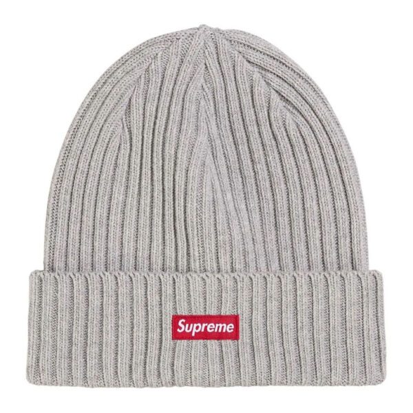 Supreme Overdyed Beanie “Heather Grey” (SS 26)