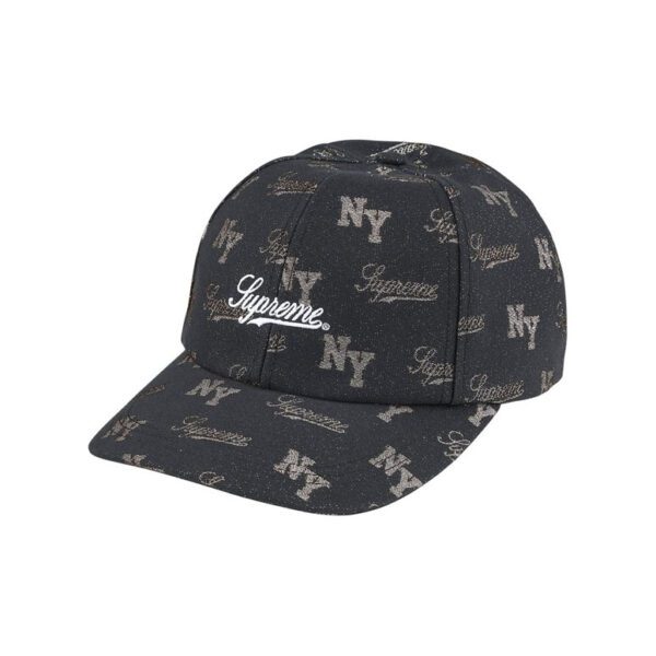 Supreme Monogram 6-Panel “Black”