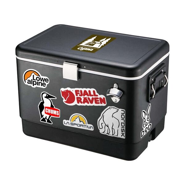 露營風格防水貼紙