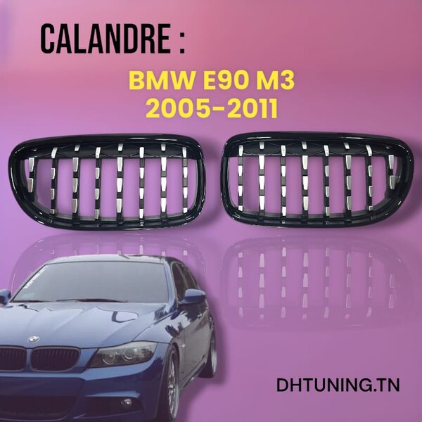 Calandre Diamant BMW Série 3 E90 E91 (2005-2011)