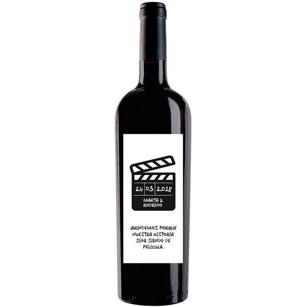 Botella de vino personalizada R016