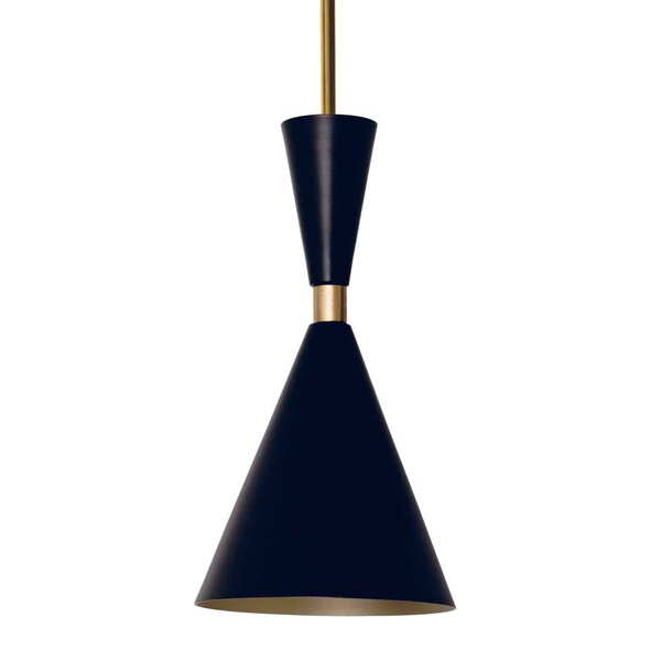 Lámpara suspension "Alby" negro