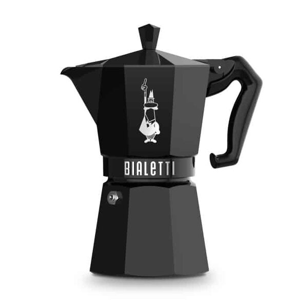Cafetera "Moka Express Exclusive" negro 6 tazas