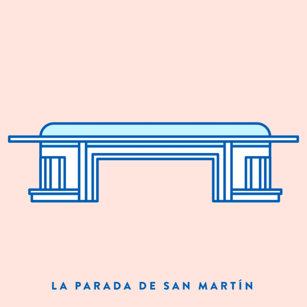 "Icon" de Santander "La parada de San Martín"