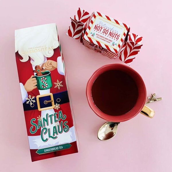 Té + infusor "SanTEAclaus"