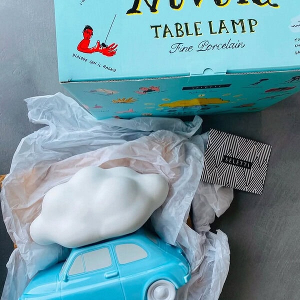 Lámpara coche azul con nube "Nuvola" - Imagen 5
