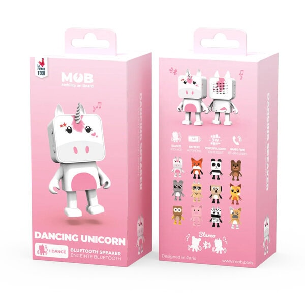 Altavoz bailarín bluetooth "Dancing unicorn" - Imagen 5