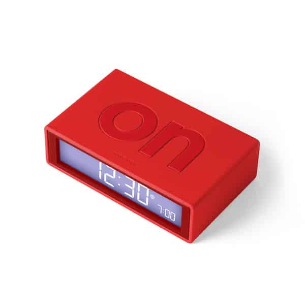 Despertador "Flip-Classic" rojo - Imagen 6