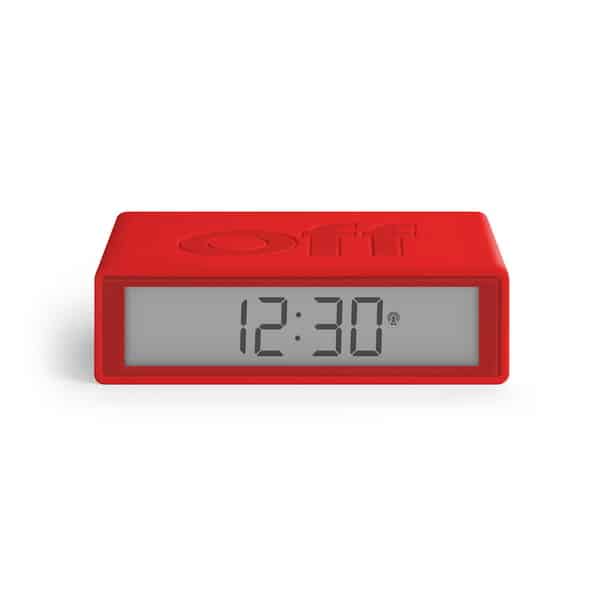 Despertador "Flip-Classic" rojo - Imagen 5