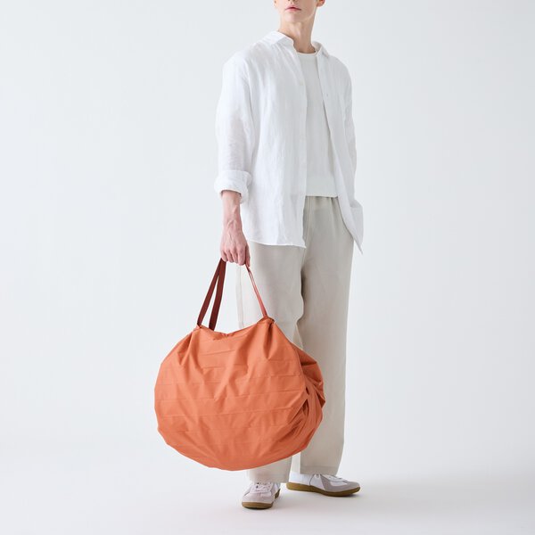 Bolsa plegable grande, teja