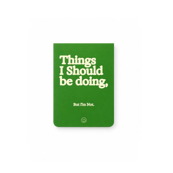 Bloc de notas "The lazy notebook" verde - Imagen 2