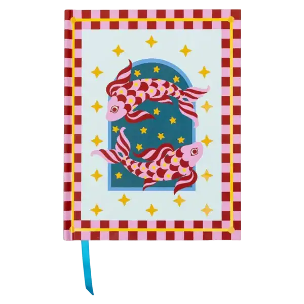 Cuaderno tapa dura "A Dopo" pez koi