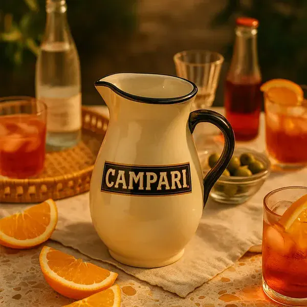 Jarra cerámica "Campari" - Imagen 3