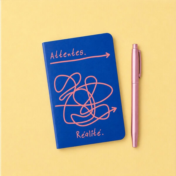 Planificador semanal "Plot twist" azul