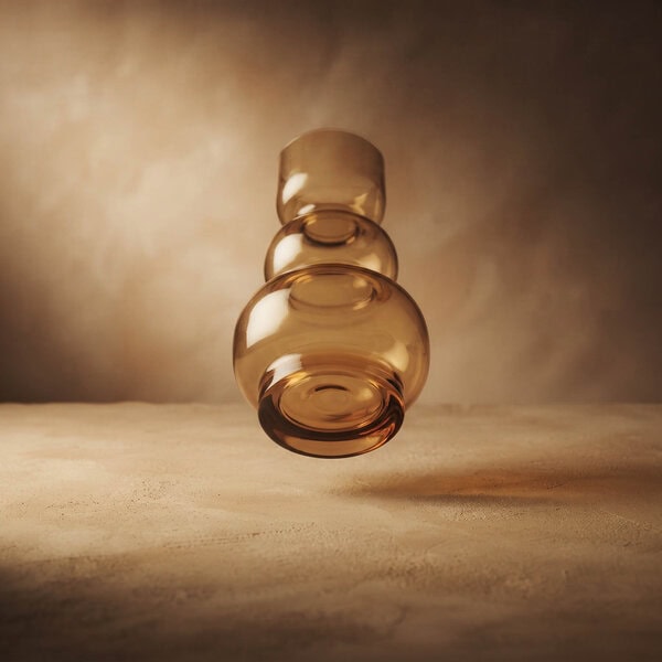 Florero Aura Miel - Vidrio - Imagen 3