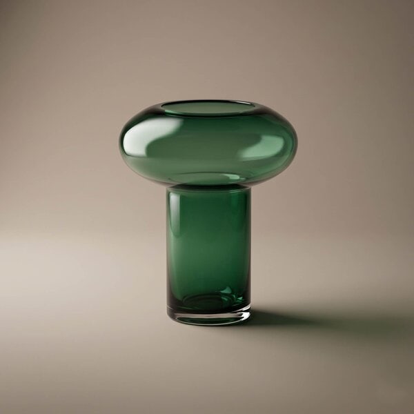 Florero Mushroom emerald - Vidrio - Imagen 5