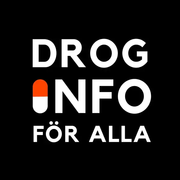 Logotypen tillhör Droginformation för alla och används här i illustrativt syfte för kritisk granskning