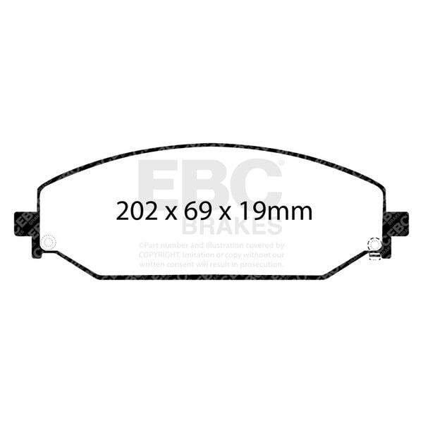ebcDP63094: EBC Greenstuff Brake Pad Sets