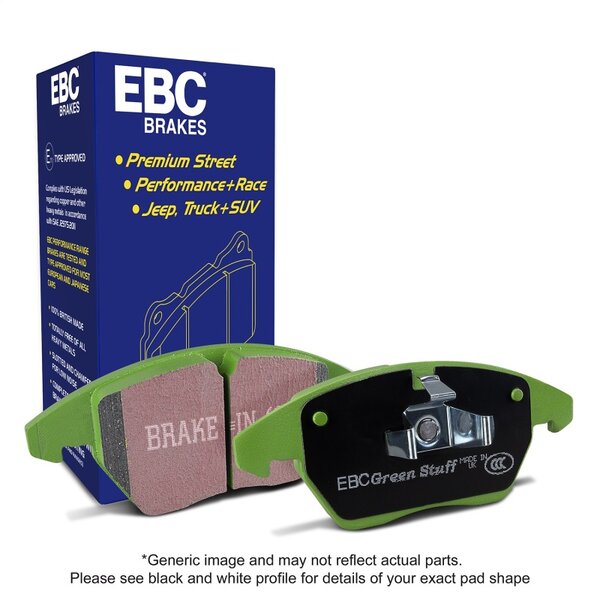 ebcDP2325: EBC Greenstuff Brake Pad Sets